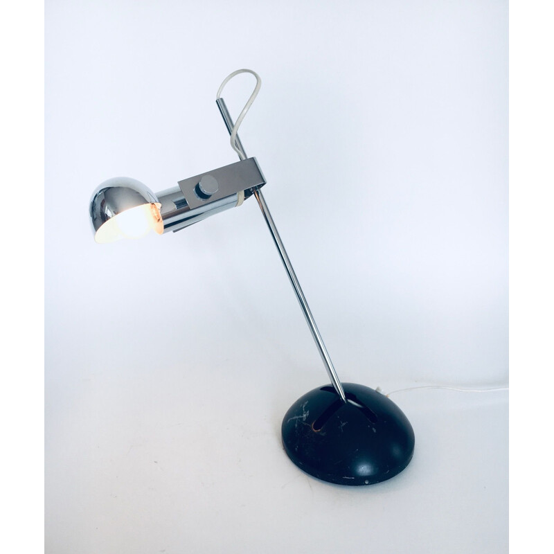 Lámpara de escritorio vintage T395 de Robert Sonneman para Luci Cinisello, Italia 1970