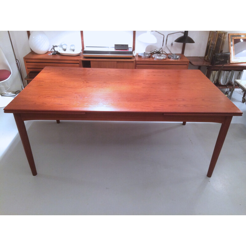 Soborg table in teak, Borge MOGENSEN - 1960s