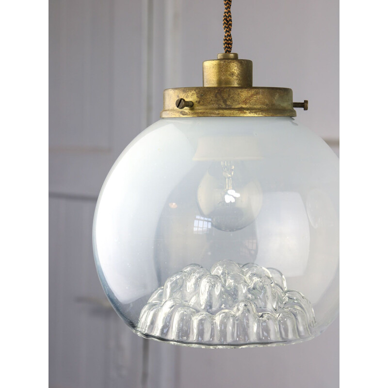 Vintage Murano glass pendant lamp