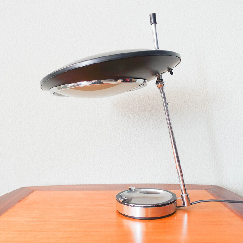 Vintage lamp model 567 in messing van Oscar Torlasco voor Lumi Milano, Italië 1959