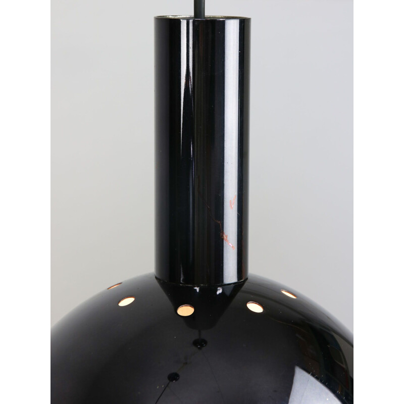 Pareja de lámparas colgantes minimalistas vintage en cromo