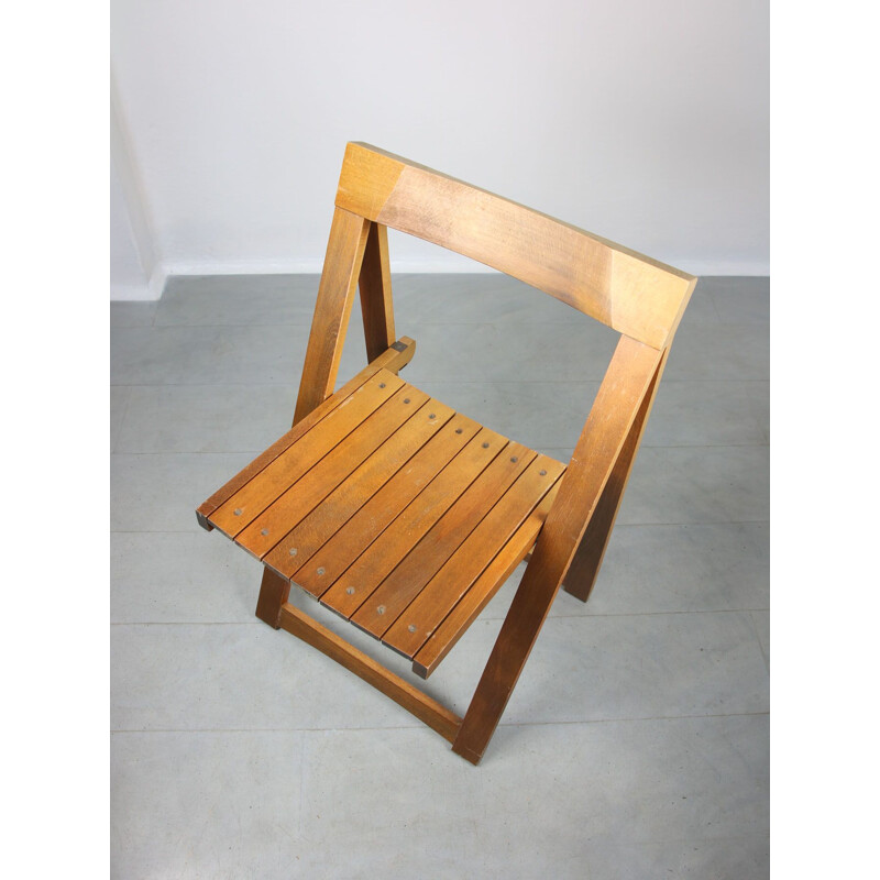 Vintage Trieste stoel van Aldo Jacober