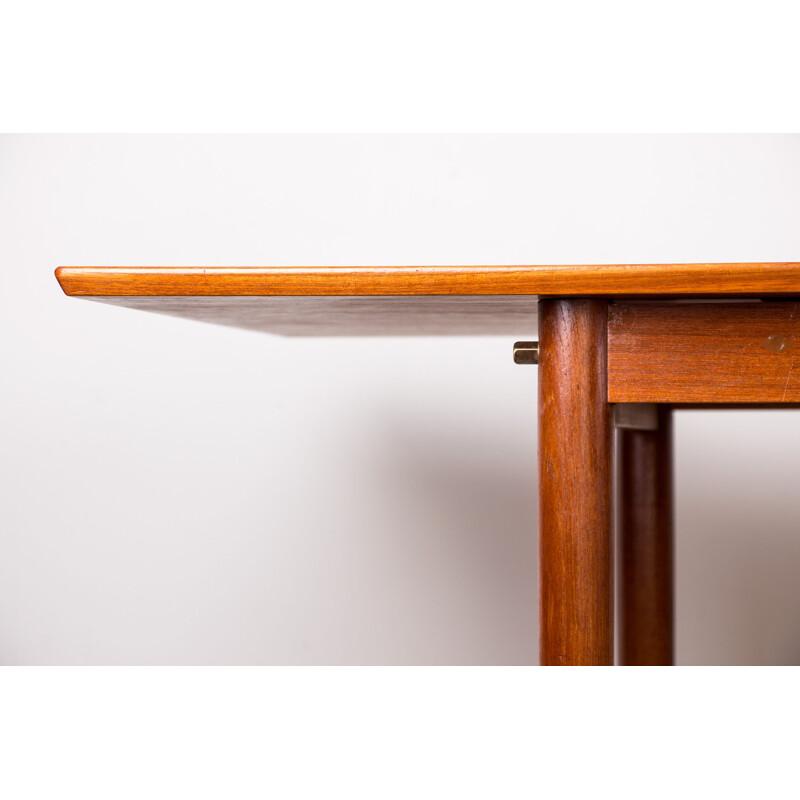 Vintage extendable and modular Danish teak desk by Arne Vodder for Sigh & Sons, 1960s