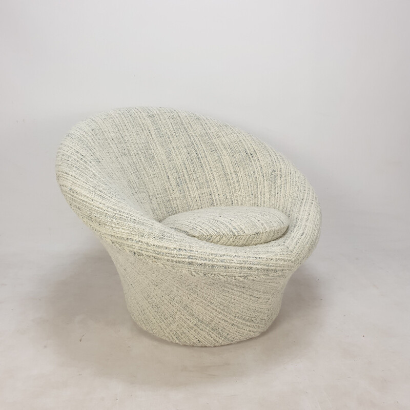 Vintage Mushroom armchair and ottoman by Pierre Paulin for Artifort, 1960s