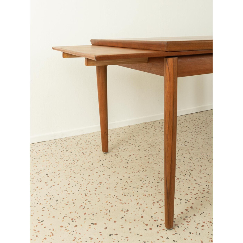 Vintage teakhouten tafel van Grete Jalk voor Glostrup, Denemarken 1960