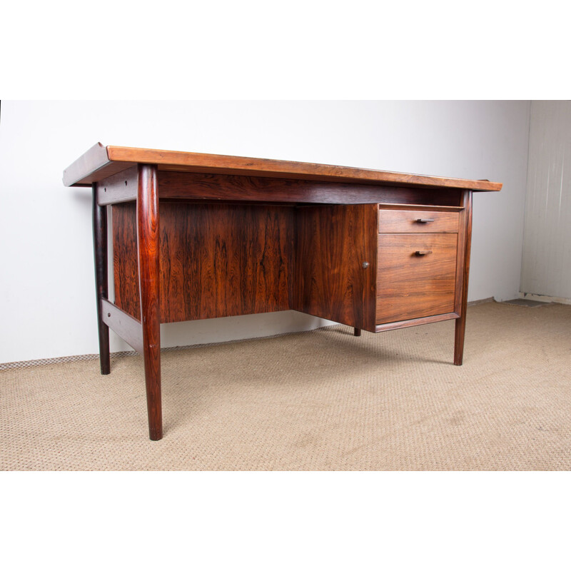 Vintage Rio palissander bureau model 404 van Arne Vodder voor Sibast Mobler, Denemarken 1960