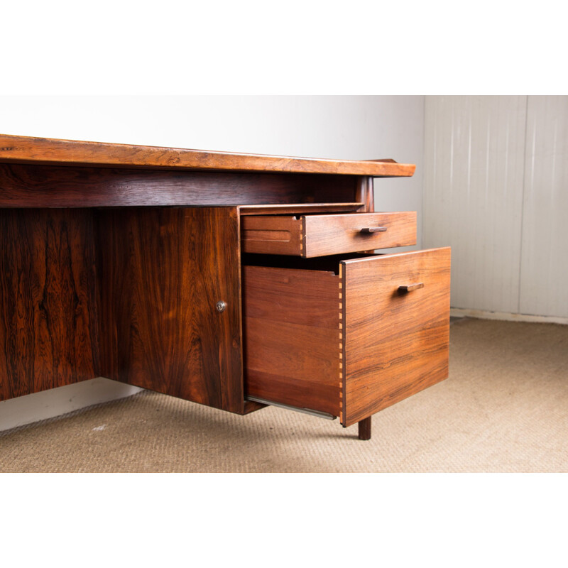 Vintage Rio rosewood desk model 404 by Arne Vodder for Sibast Mobler, Denmark 1960