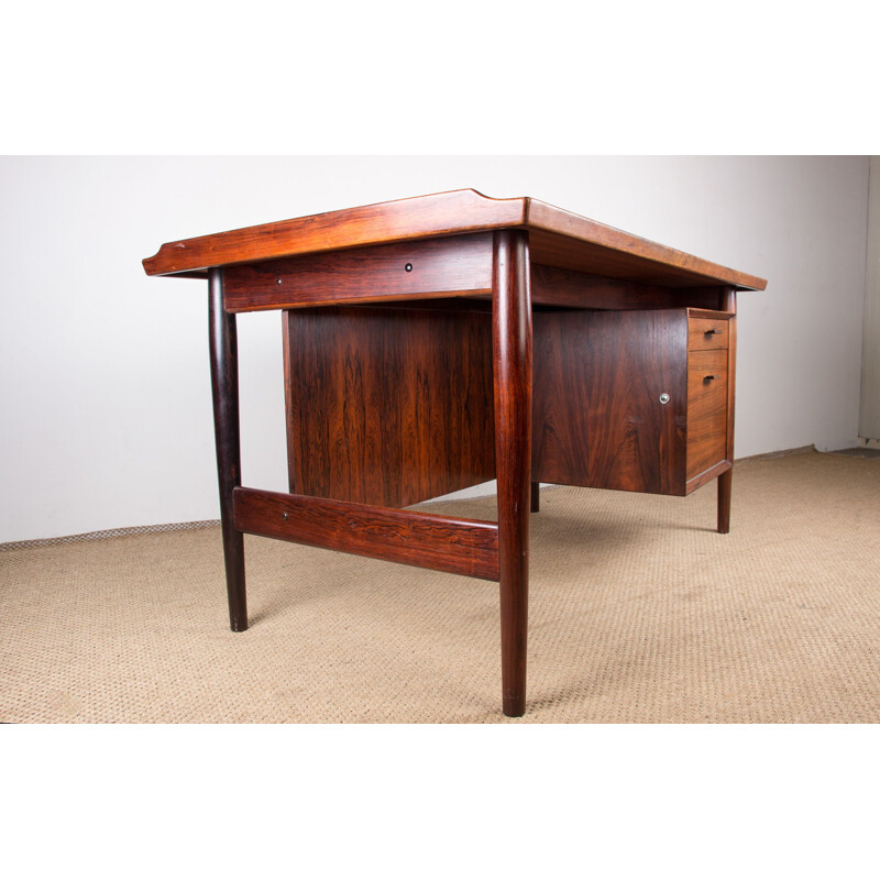 Vintage Rio rosewood desk model 404 by Arne Vodder for Sibast Mobler, Denmark 1960