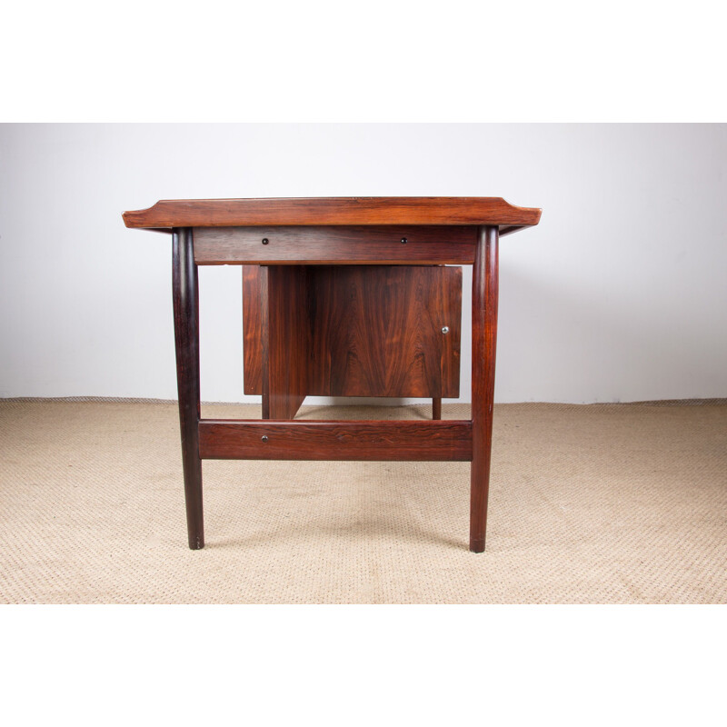 Vintage Rio palissander bureau model 404 van Arne Vodder voor Sibast Mobler, Denemarken 1960