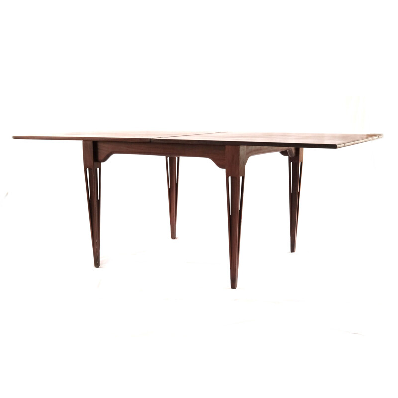 Vintage rosewood dining set by Ico Parisi, Italy 1960