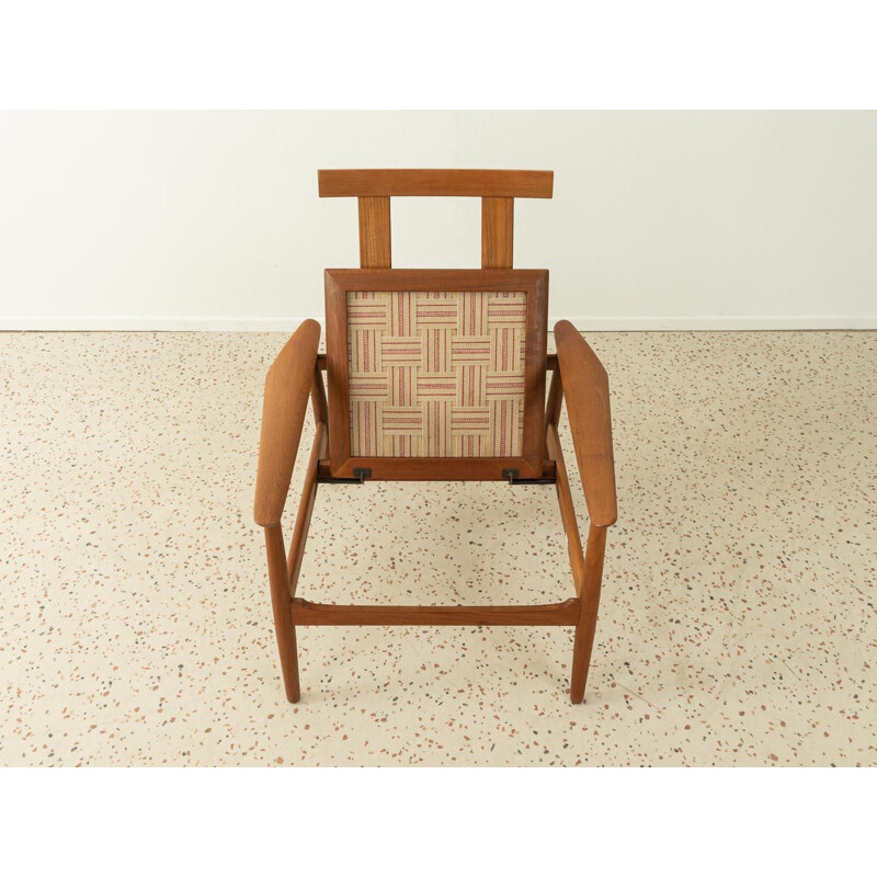 Vintage armchair and ottoman by Arne Vodder for France & Søn, Denmark 1960s