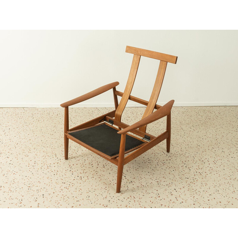 Vintage armchair and ottoman by Arne Vodder for France & Søn, Denmark 1960s