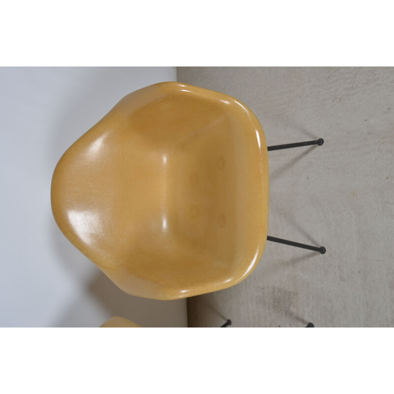 Paire de fauteuils Lah vintage par Charles & Ray Eames pour Mobilier International, 1955