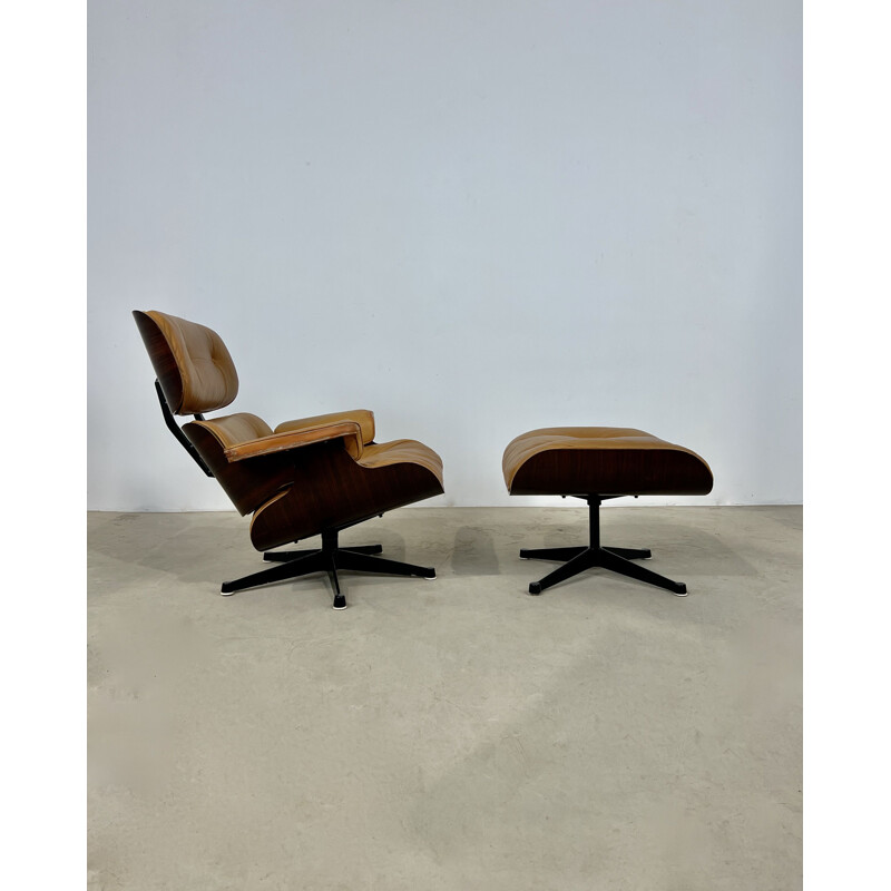 Fauteuil lounge vintage par Charles & Ray Eames pour ICF, 1970