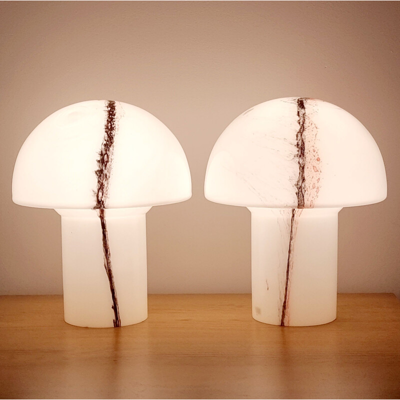 Pair of vintage "Lido" table lamps by Peill & Putzler, Germany 1970s