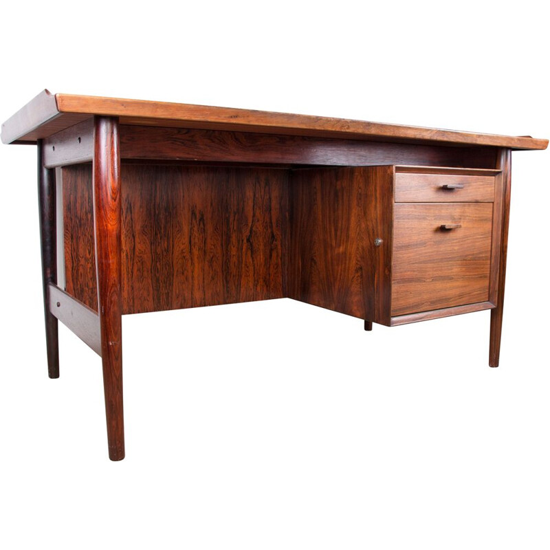 Vintage Rio palissander bureau model 404 van Arne Vodder voor Sibast Mobler, Denemarken 1960