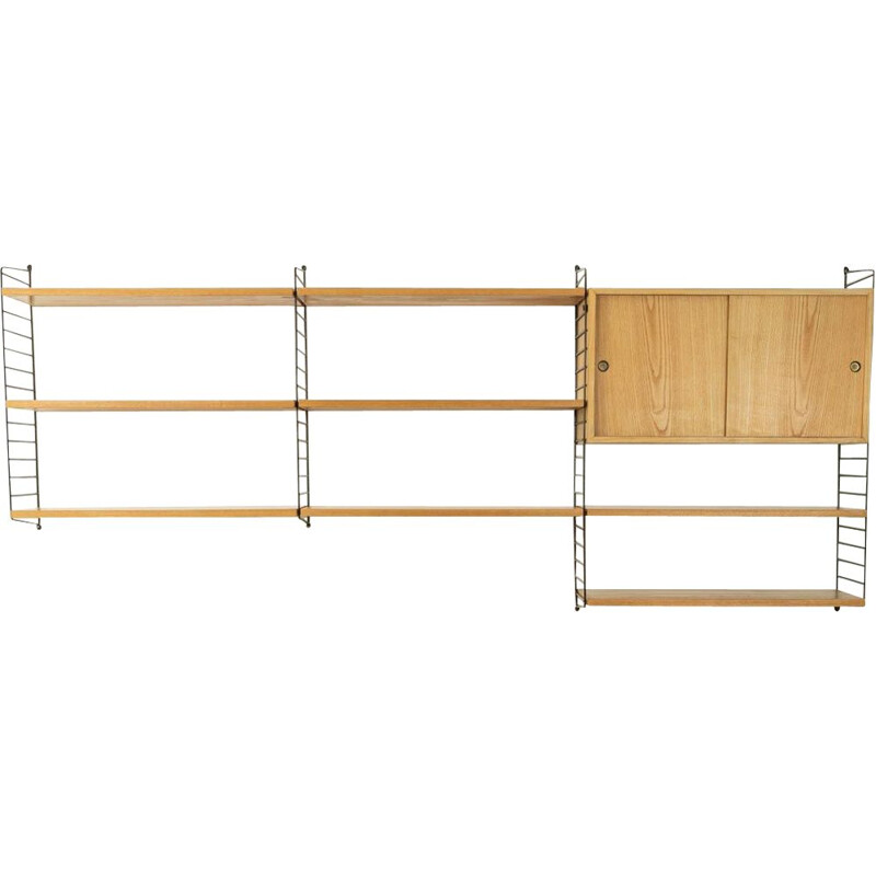 Vintage shelving system by Nils Strinning, 1950s
