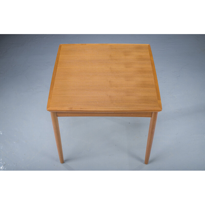 Danish vintage teak model 28 side table by Poul Hundevad for Hundevad & Co., 1960s
