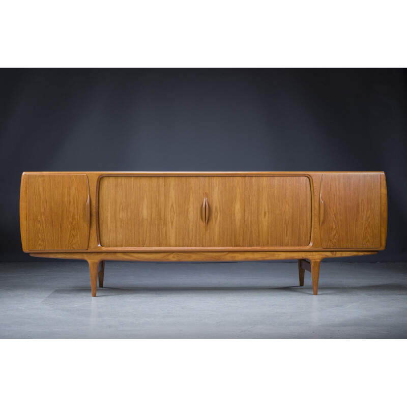 Credenza danese d'epoca U16 in teak di Johannes Andersen per Uldum Mobelfabrik, 1960