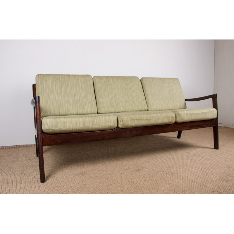 Dänisches Vintage 3-Sitzer-Sofa Modell Senator von Ole Wanscher für Poul Jepessen, 1970