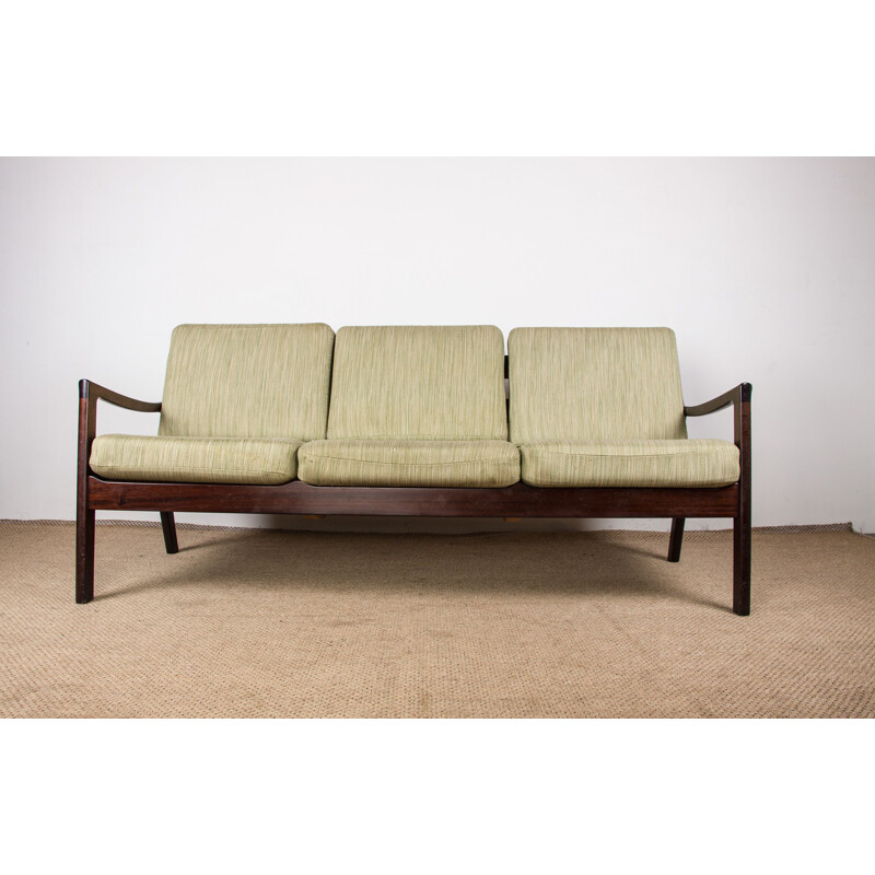 Dänisches Vintage 3-Sitzer-Sofa Modell Senator von Ole Wanscher für Poul Jepessen, 1970