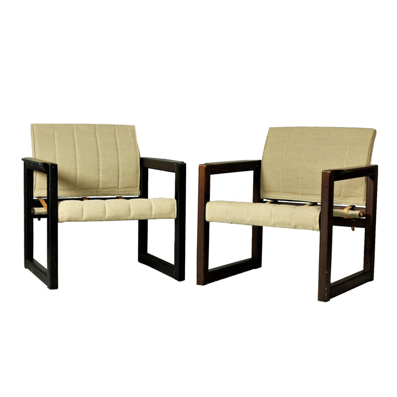 Pair of vintage armchairs by Karin Mobring for Ikea, 1970