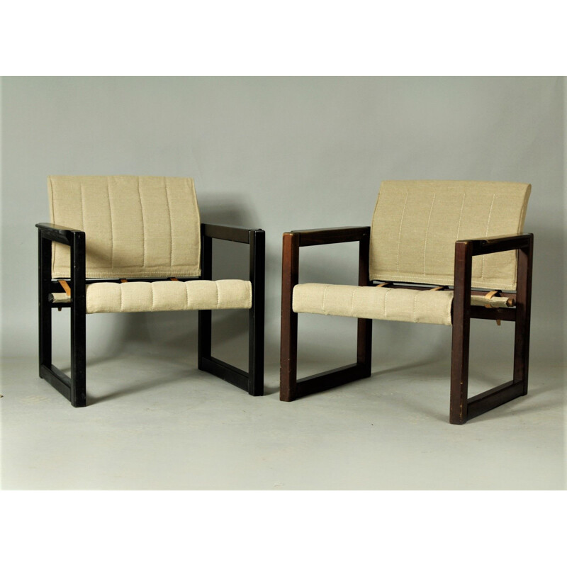 Pair of vintage armchairs by Karin Mobring for Ikea, 1970