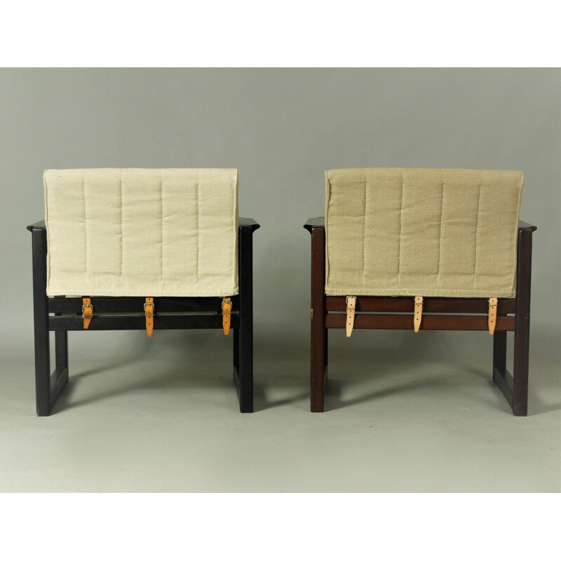 Pair of vintage armchairs by Karin Mobring for Ikea, 1970