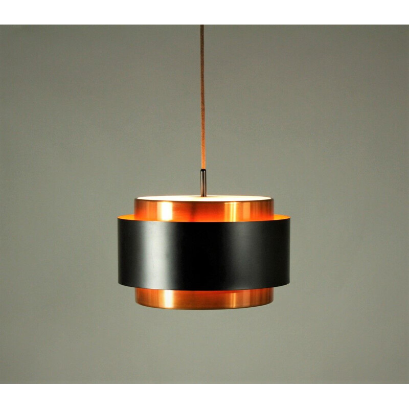 Vintage Saturn pendant lamp by J. Hammerborg for Fog and Mørup, Denmark 1960