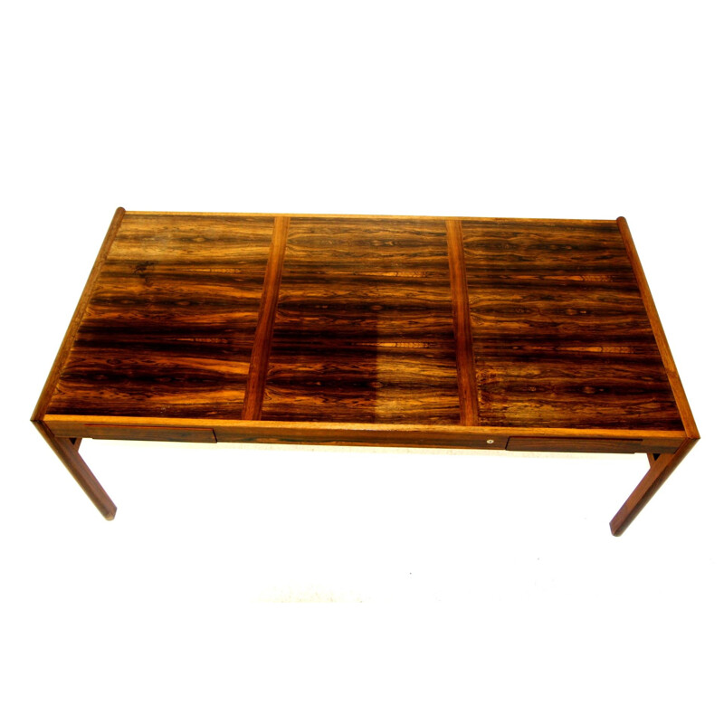 Vintage rosewood desk by Karl Erik Ekselius, Sweden 1960