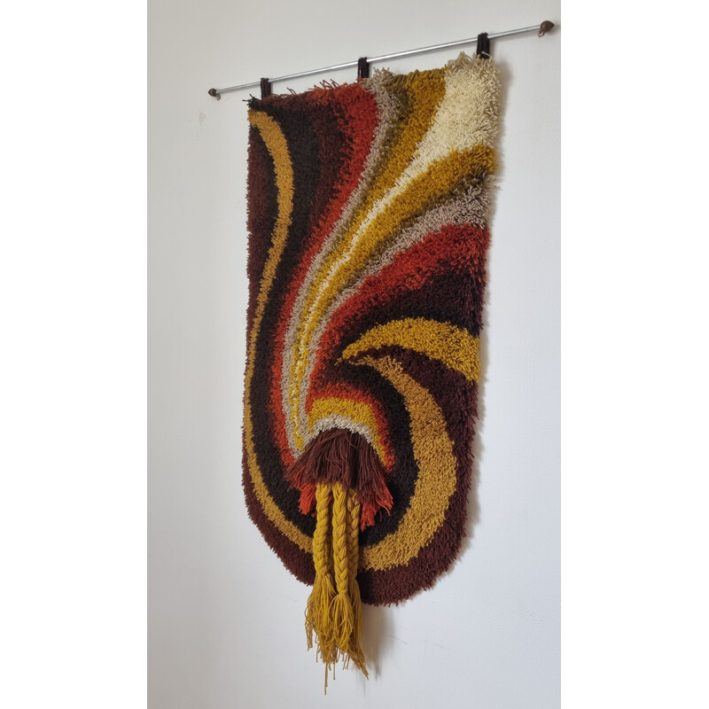 Mid century wall tapestry, Denmark 1960s