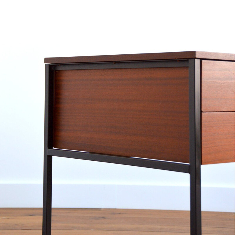 Teak vintage desk by Pierre Guariche for Meurop, Belgium 1960