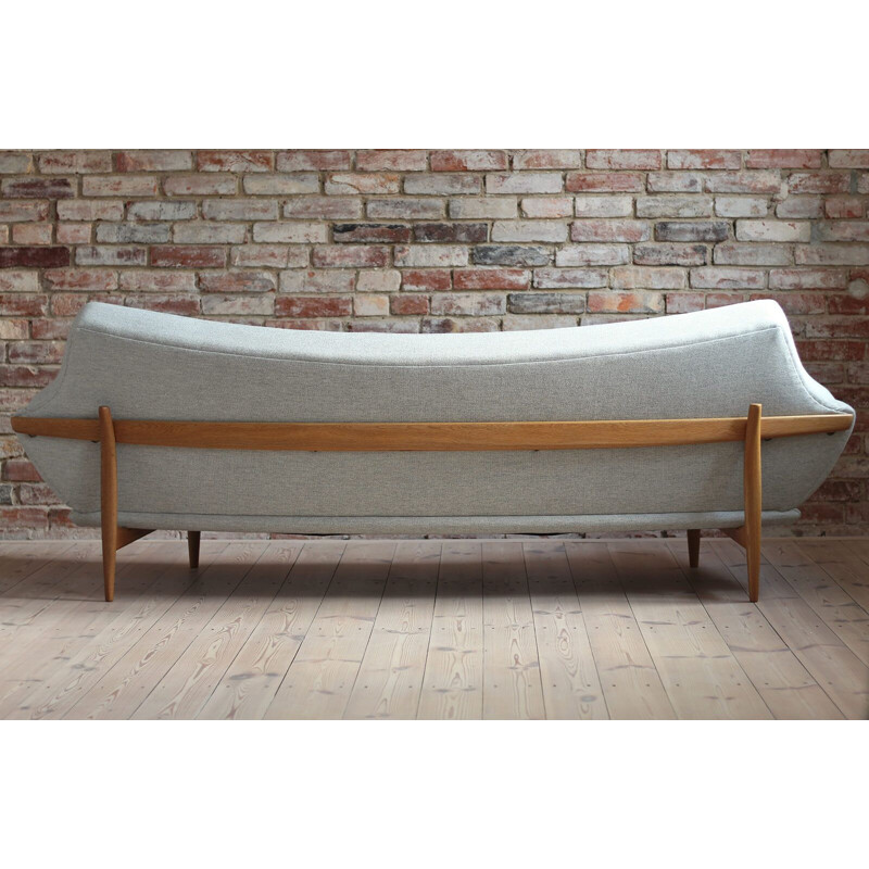 Vintage-Sofa in Kvadrat-Stoff von Johannes Andersen für Ab Trensums, 1950