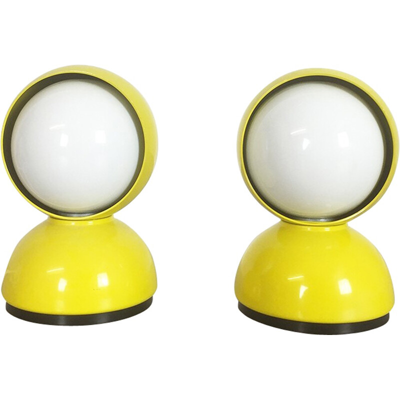 Pair of Artemide Elisse table light, Vico MAGISTRETTI - 1980s