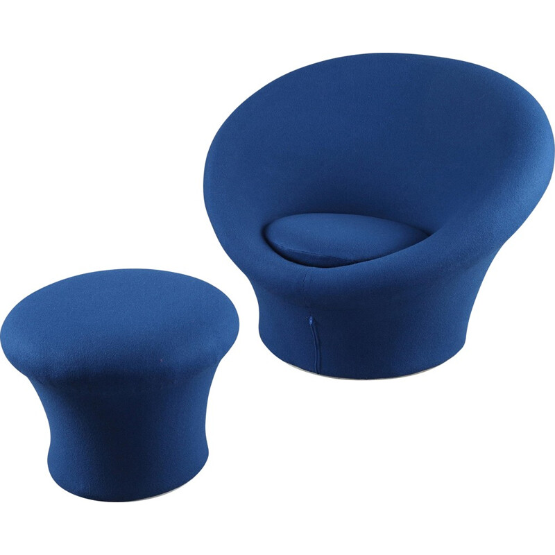 Artifort Mushroom armchair and ottoman, Pierre PAULIN - 1960s