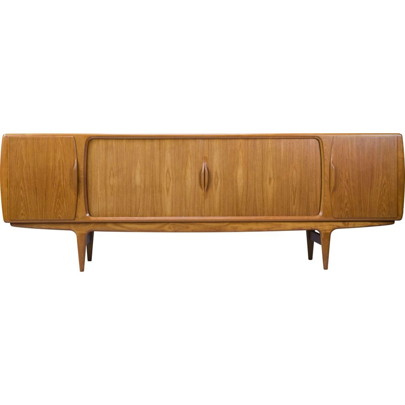 Danish vintage teak U16 sideboard by Johannes Andersen for Uldum Mobelfabrik, 1960s