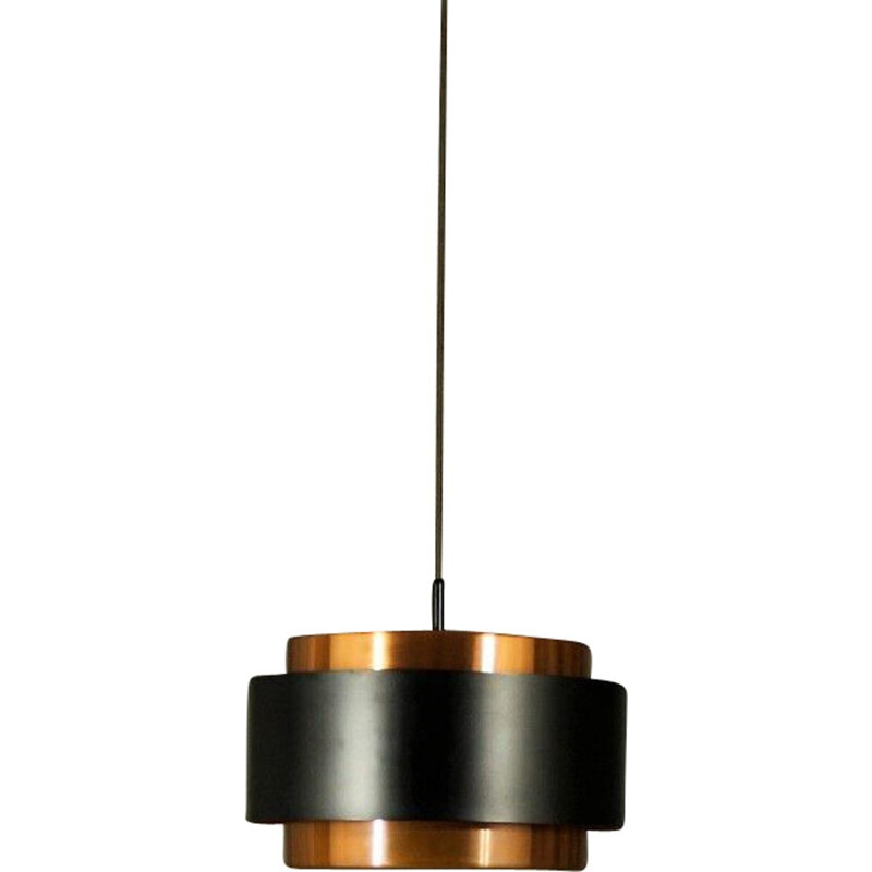 Vintage Saturn pendant lamp by J. Hammerborg for Fog and Mørup, Denmark 1960