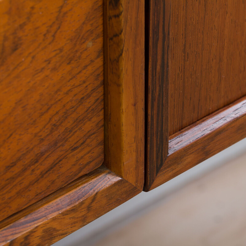 Vintage rosewood wall unit by Poul Cadovius