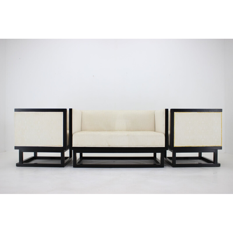 Ensemble de chaises vintage de Josef Hoffmann pour Wittmann, Autriche 1980