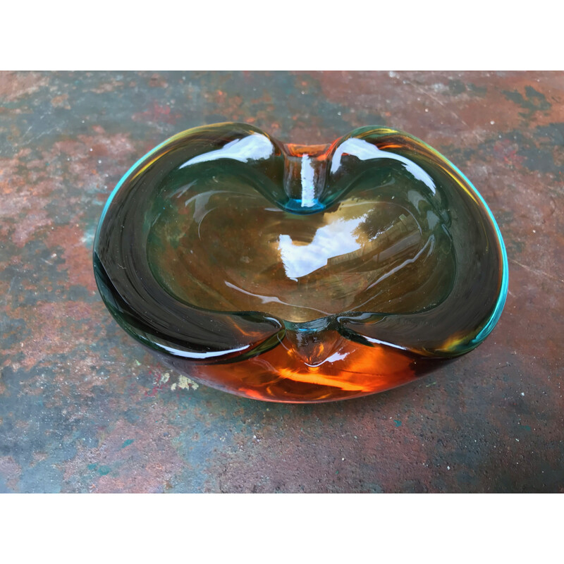 Vintage Murano glass ashtray, 1960