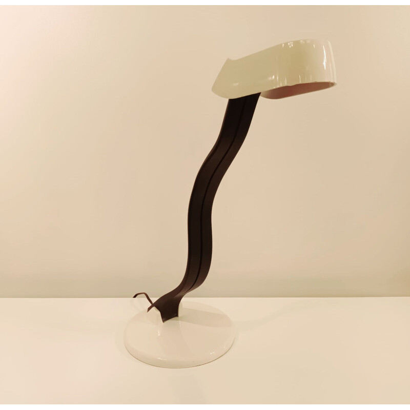 Lámpara de mesa Snoky vintage de Bruno Gecchelin para Guzzini, 1970