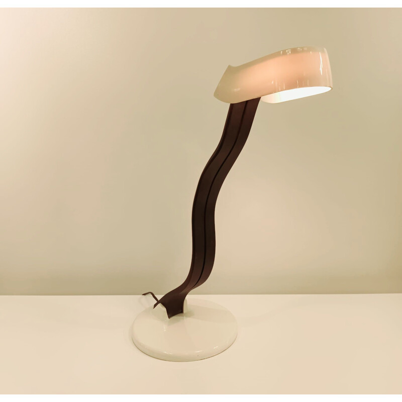 Vintage Snoky tafellamp van Bruno Gecchelin voor Guzzini, 1970
