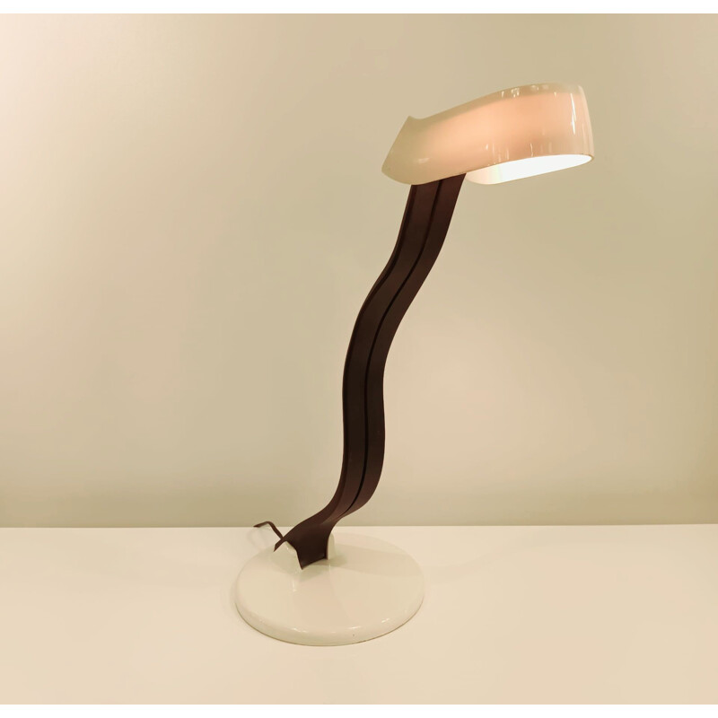 Vintage Snoky table lamp by Bruno Gecchelin for Guzzini, 1970