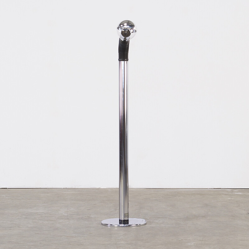 "Bendy" floorlamp in chrome, Targetti SANKEY - 1970s