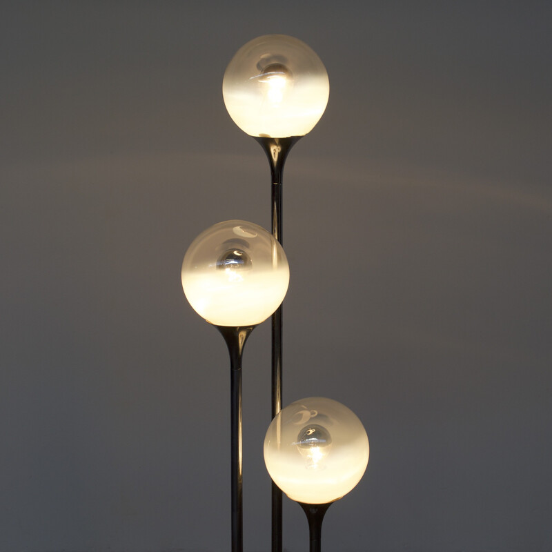 Italian floorlamp in metal, Targetti SANKEY - 1960s