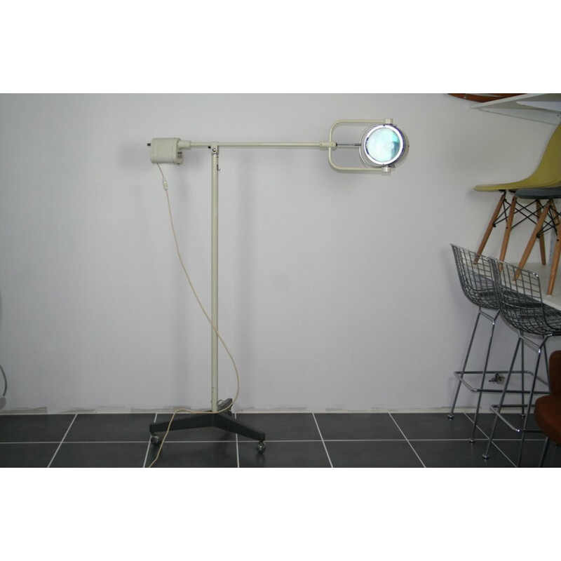Vintage medical lamp by Hanau Hanaulux