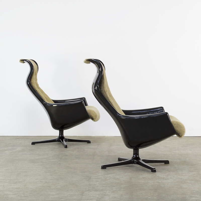 Paire de fauteuils "Galaxy", Alf SVENSSON & Ingvar SANDSTORM - 1970