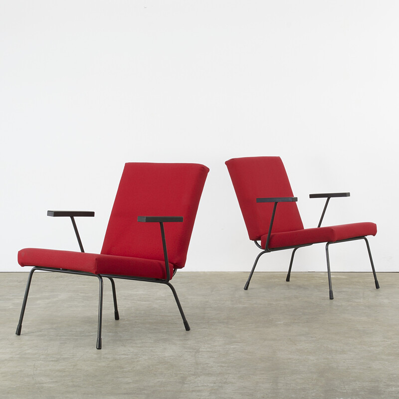 Pair of Gispen "P7" armchairs, Wim RIETVELD - 1960s