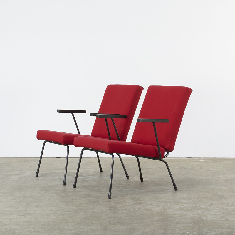 Pair of Gispen "P7" armchairs, Wim RIETVELD - 1960s