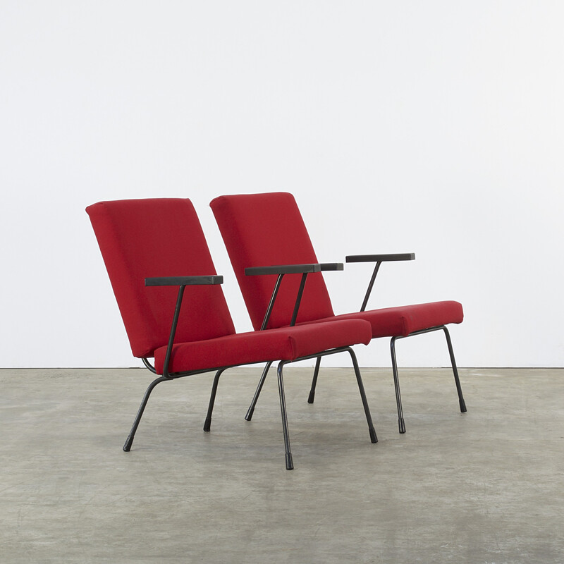 Pair of Gispen "P7" armchairs, Wim RIETVELD - 1960s